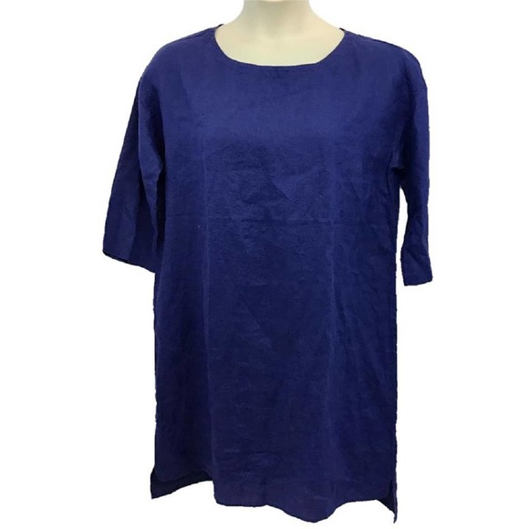 NWT Eileen Fisher Sapphire Organic Dress XS **$258